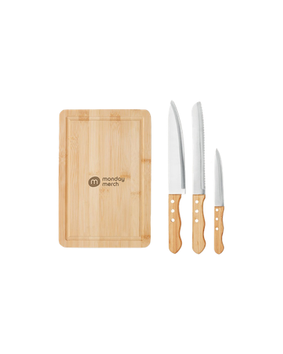 Bamboo Cutting Board Set