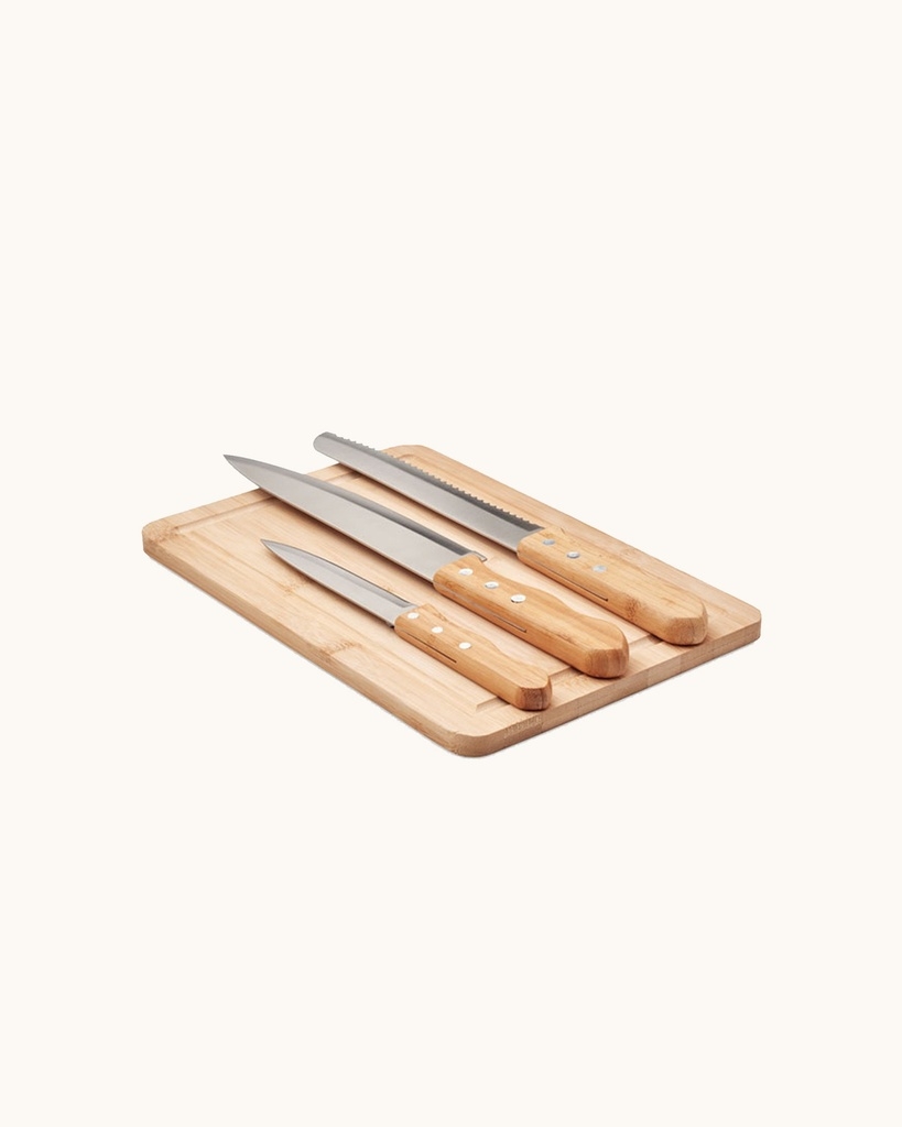 Bamboo Cutting Board Set