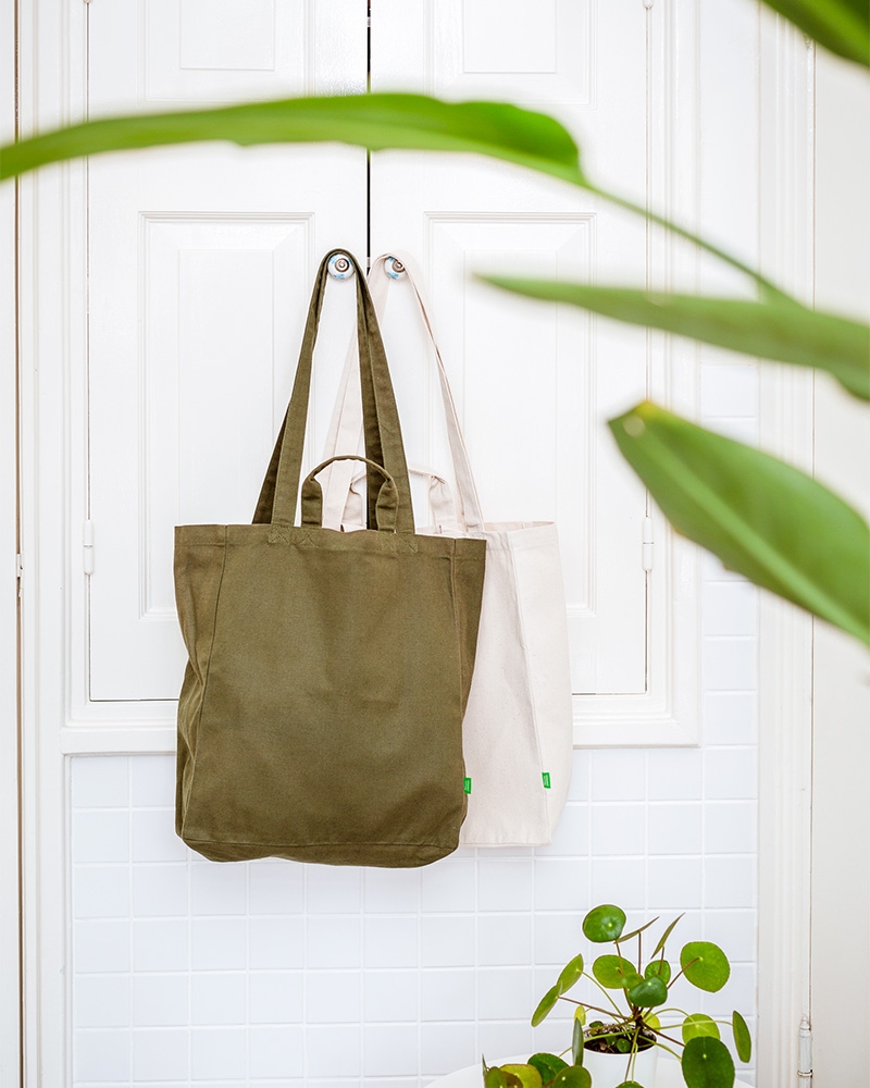 Organic Cotton Heavyweight Double Handle Tote Bag