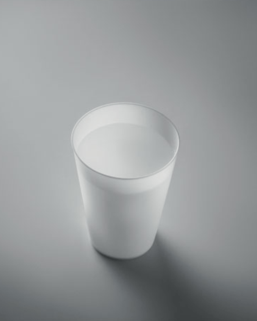 Reusable 300ml Frosted Cup