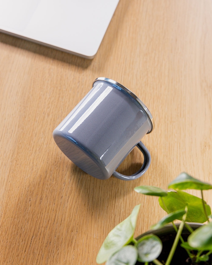 Metal 350ml Retro Mug