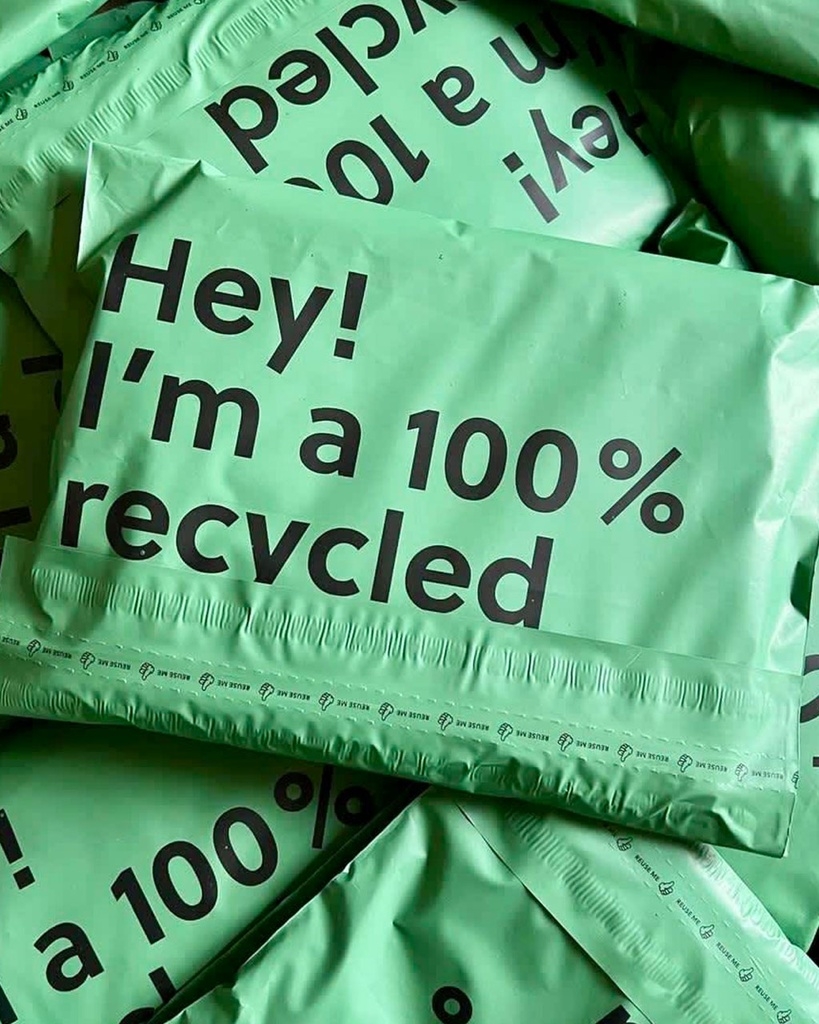 Preprinted Recycled mailer bag