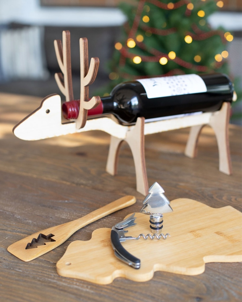 Reindeer Wine Rack