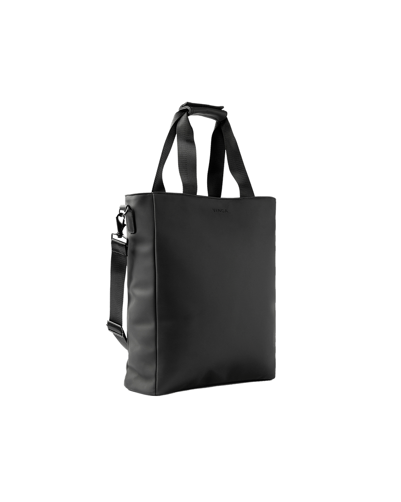 Vegan Leather Office Tote Bag