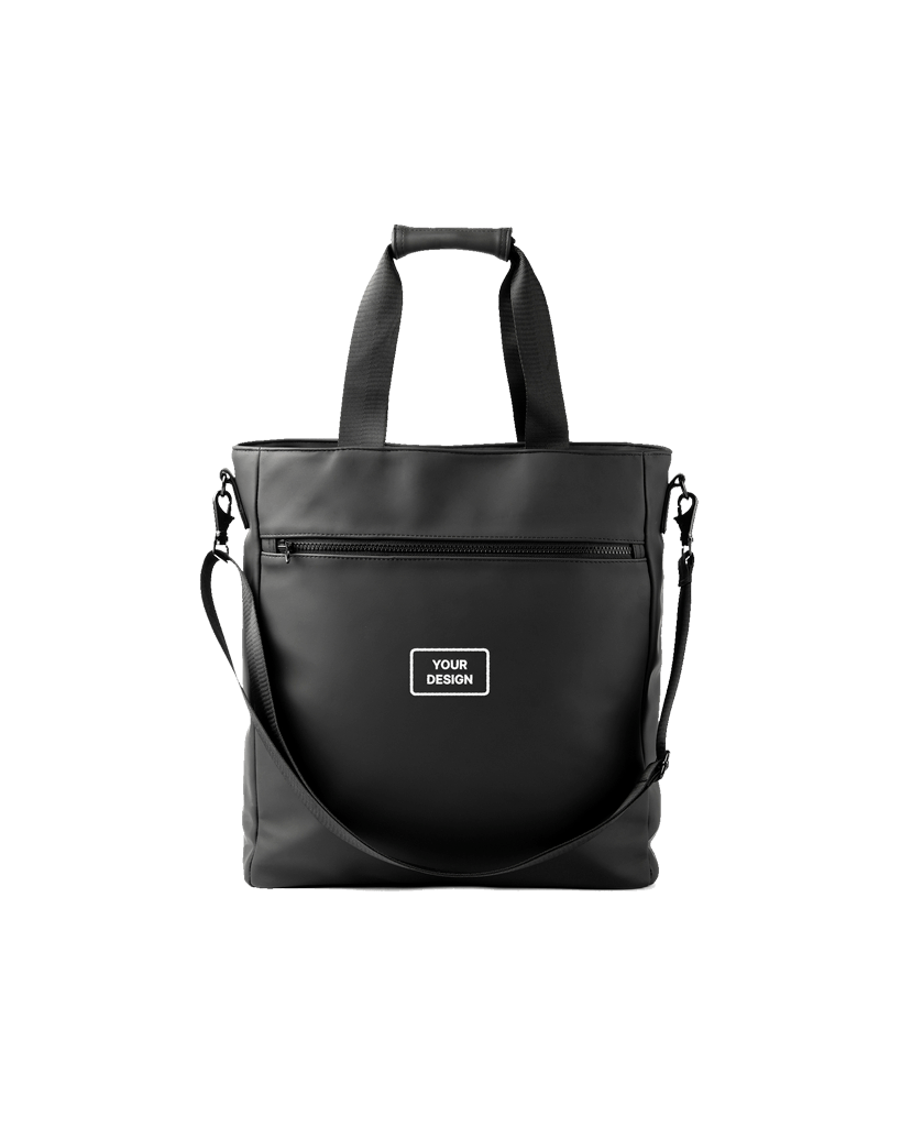 Vegan Leather Office Tote Bag