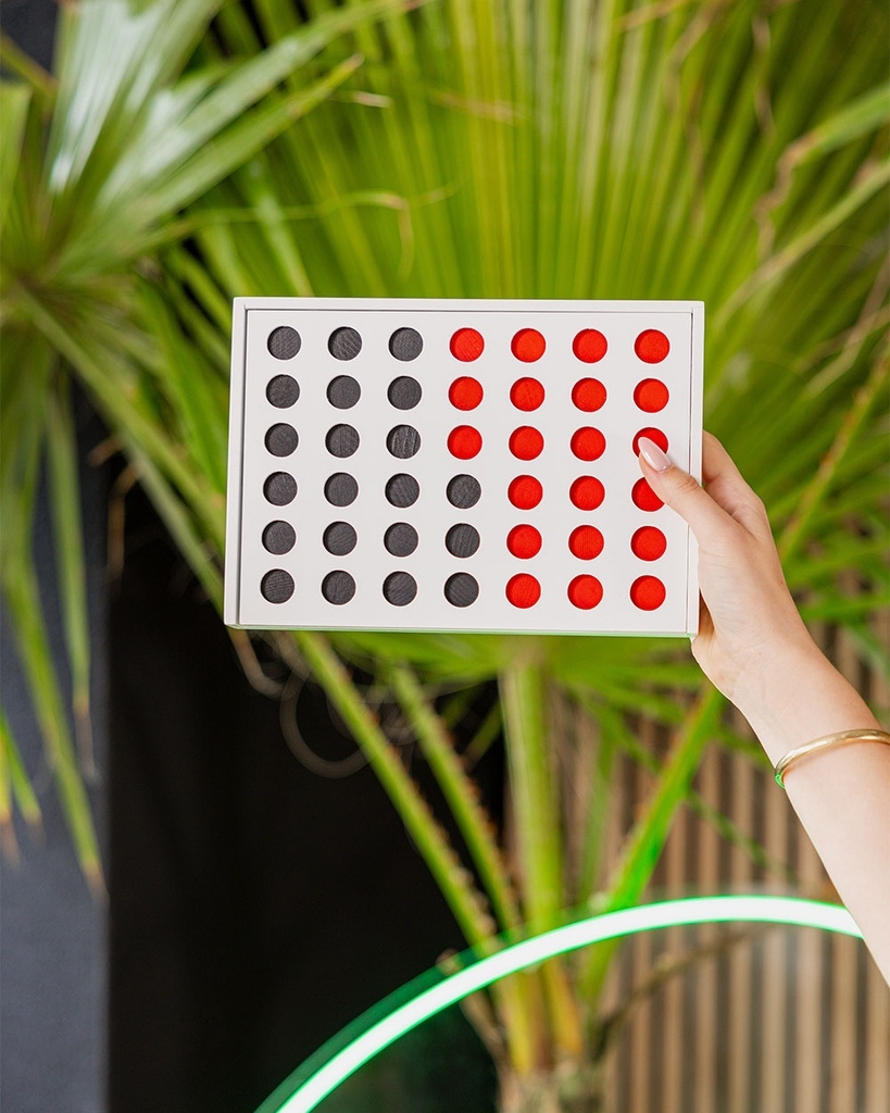 Connect Four Wooden Game