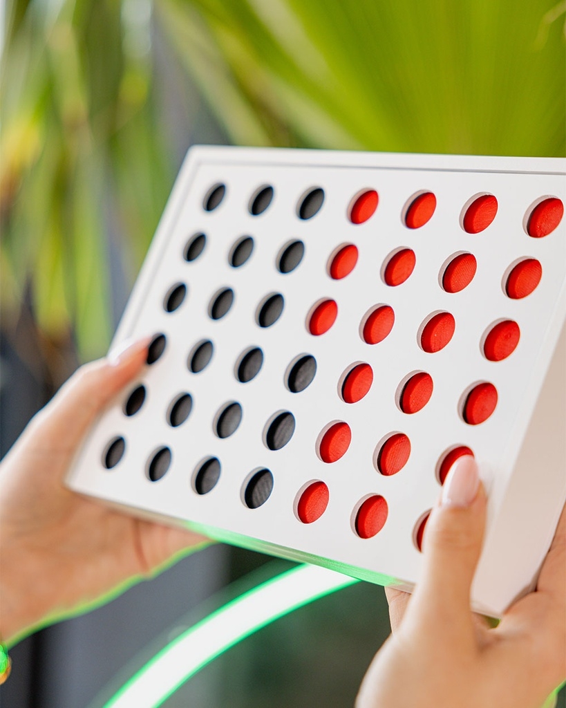 Connect Four Wooden Game