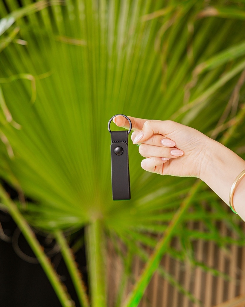 Vegan Leather Keyring