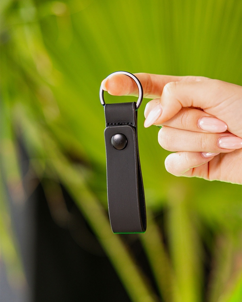 Vegan Leather Keyring