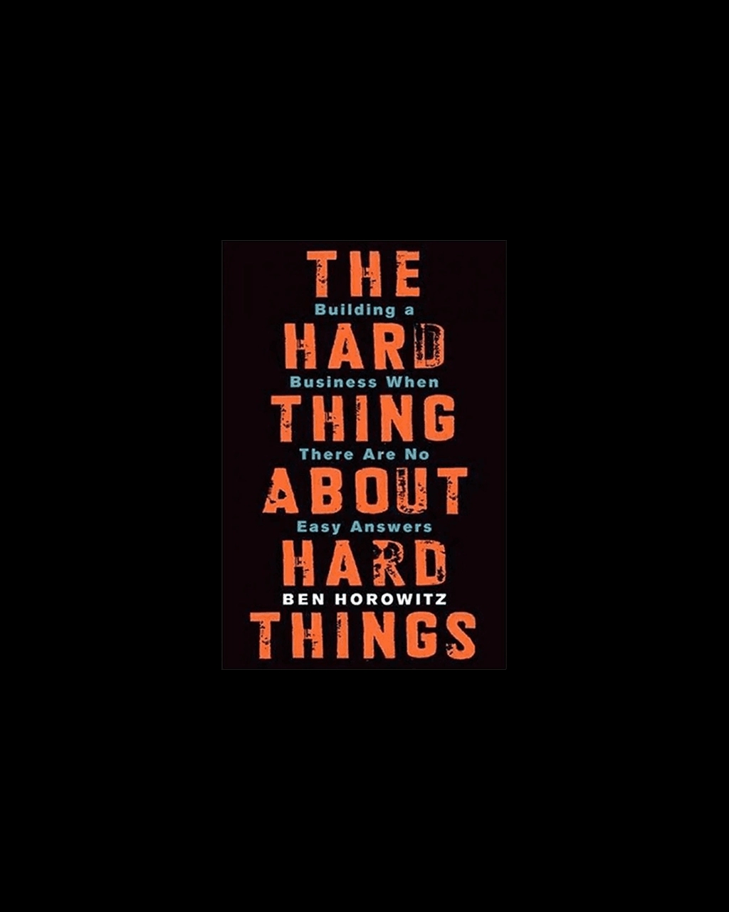 The Hard Thing About Hard Things (Hardback)