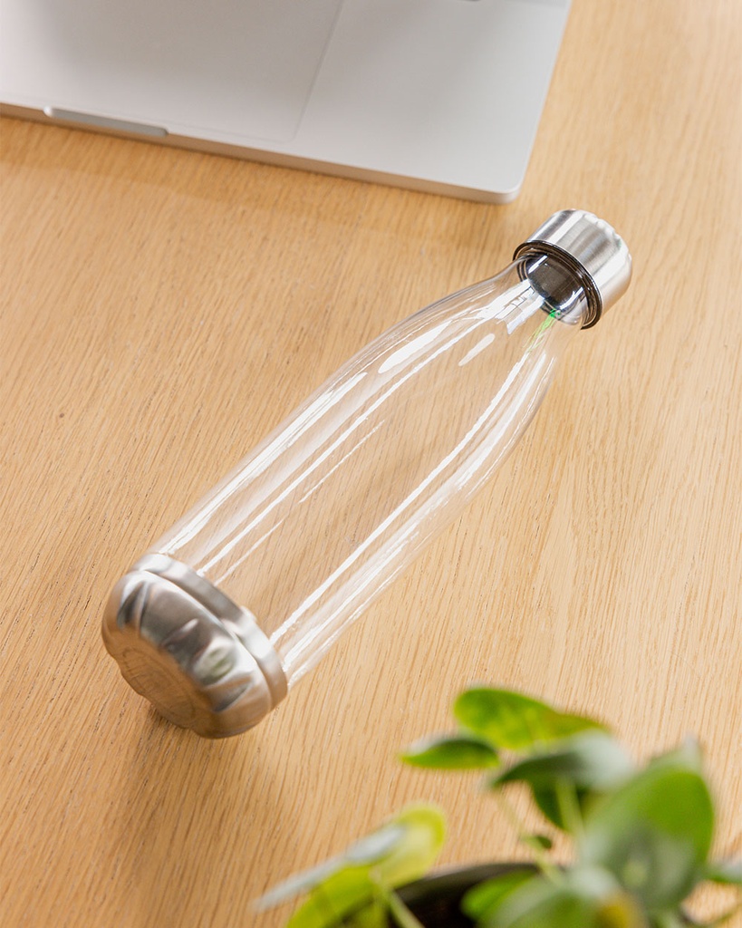 Clear Sleek Bottle · 500 ml