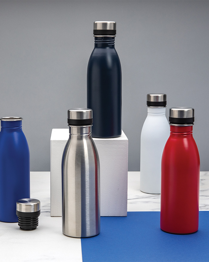 Silver Cap Bottle · 500 ml