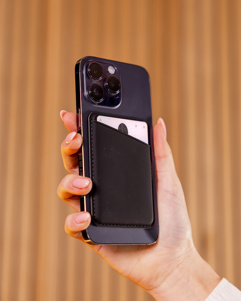 Magnetic Phone Card Holder