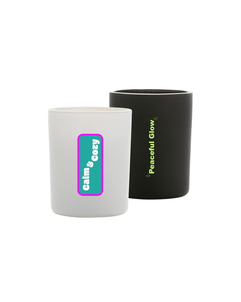 Glass Scented Candle 