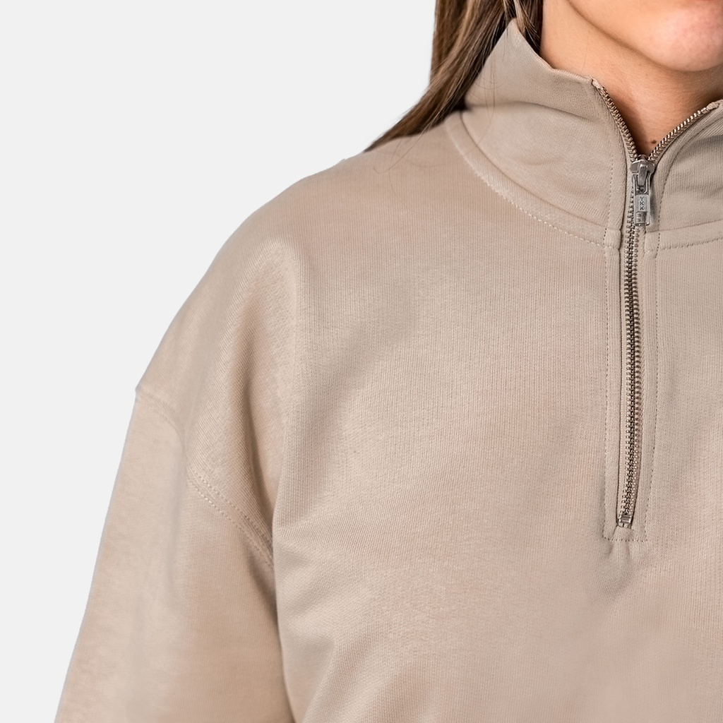 Relaxed Quarter Zip