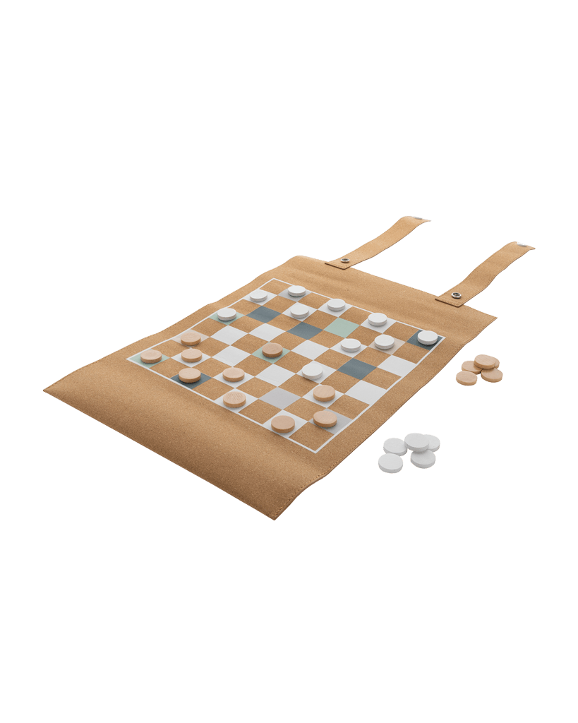 Backgammon and Checkers Foldable Game