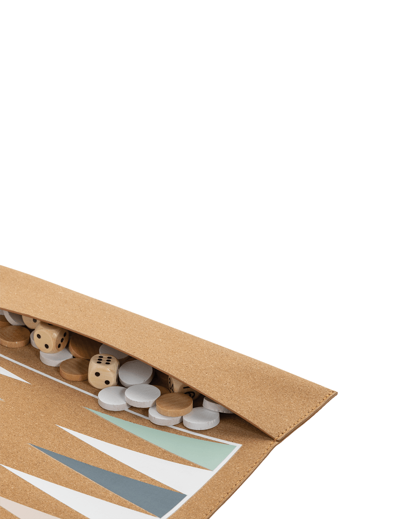 Backgammon and Checkers Foldable Game