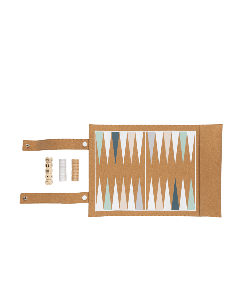 Backgammon and Checkers Foldable Game