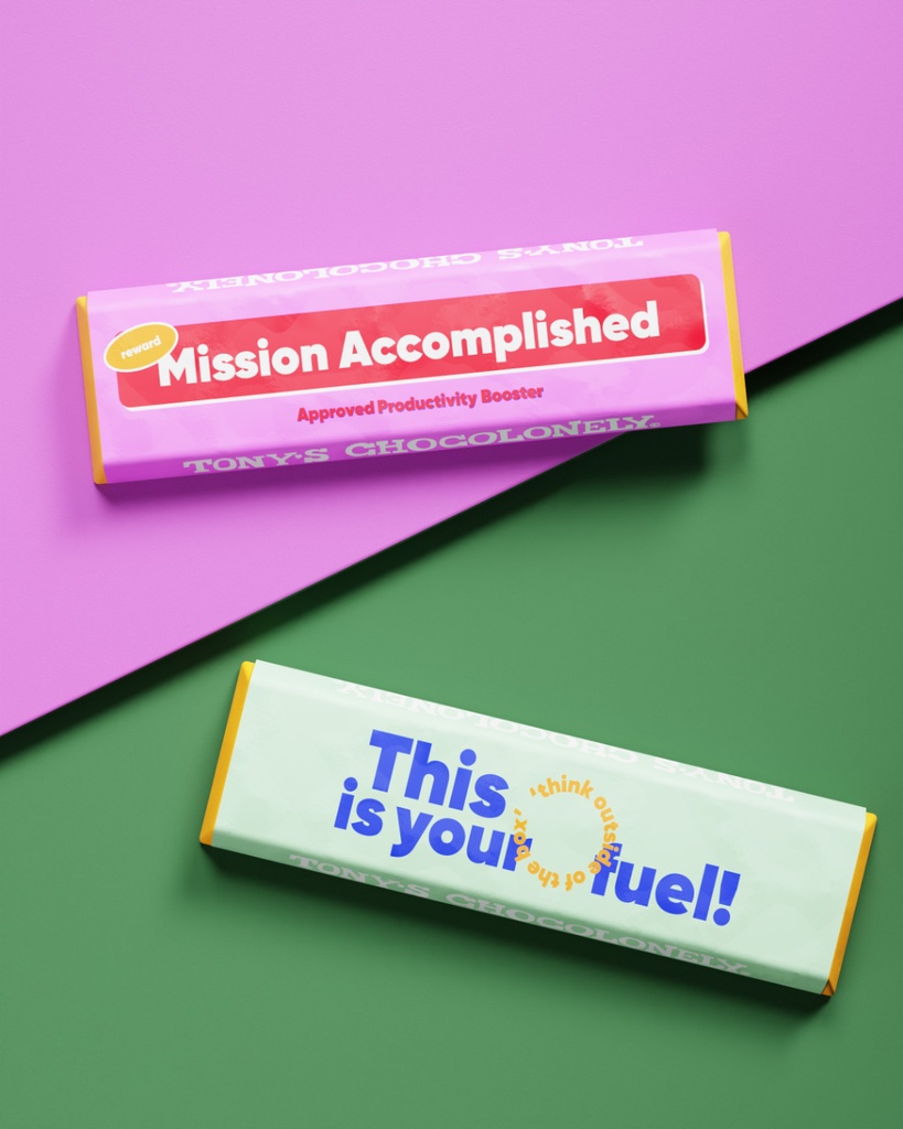 Full Colour Wrap Tony’s Chocolonely - Small