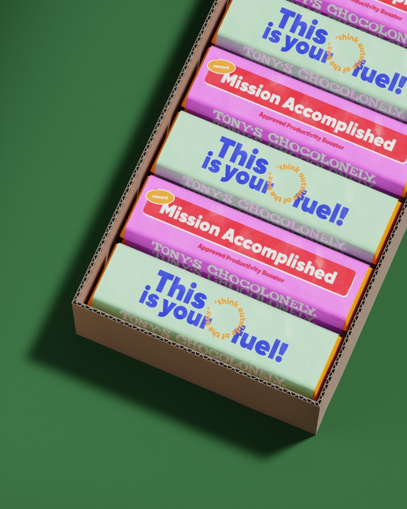 Full Colour Wrap Tony’s Chocolonely - Small