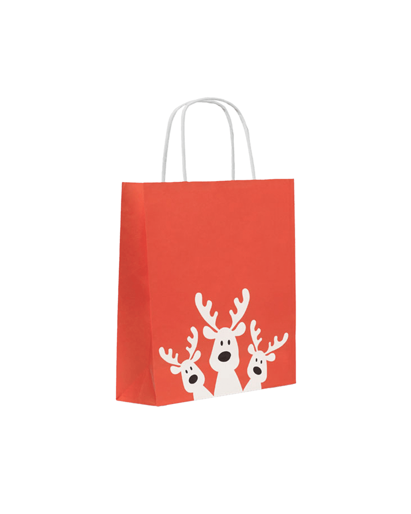 Small Reindeer Paper Bag