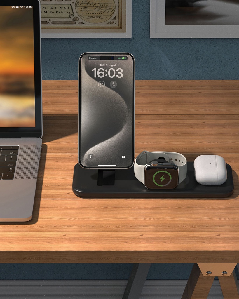 Urban Vitamin 3-in-1 Magnetic Charger