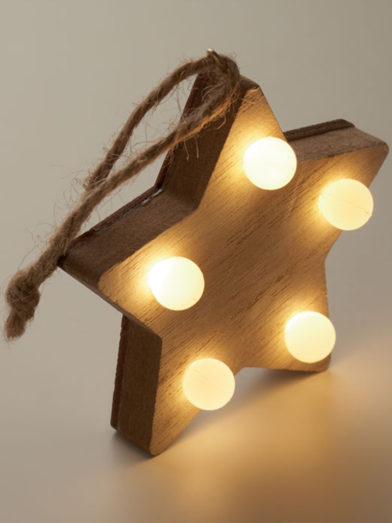 Christmas Star with Lights