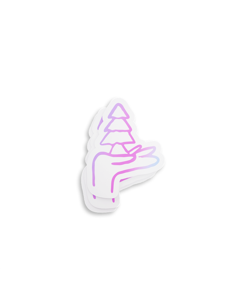 Holographic Stickers - Christmas