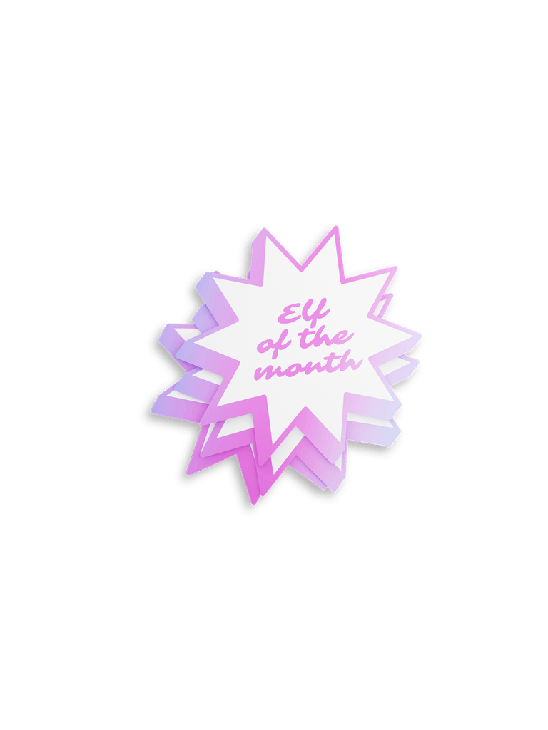 Holographic Stickers - Christmas