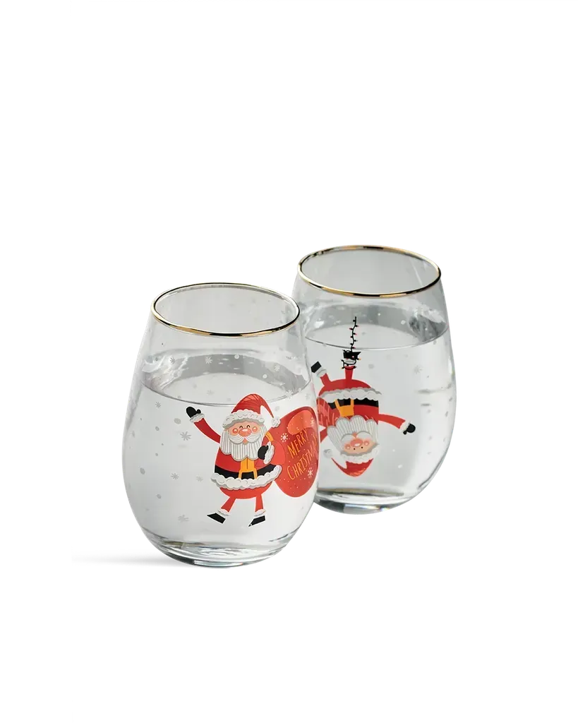 Christmas Glasses Set