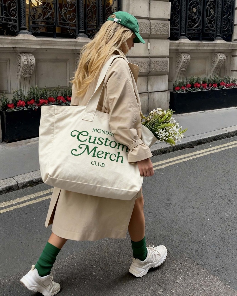 Oversized Soft Canvas Tote