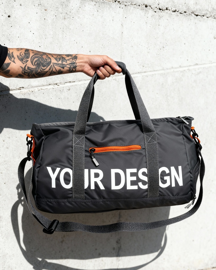Nylon Fitness Duffel Bag
