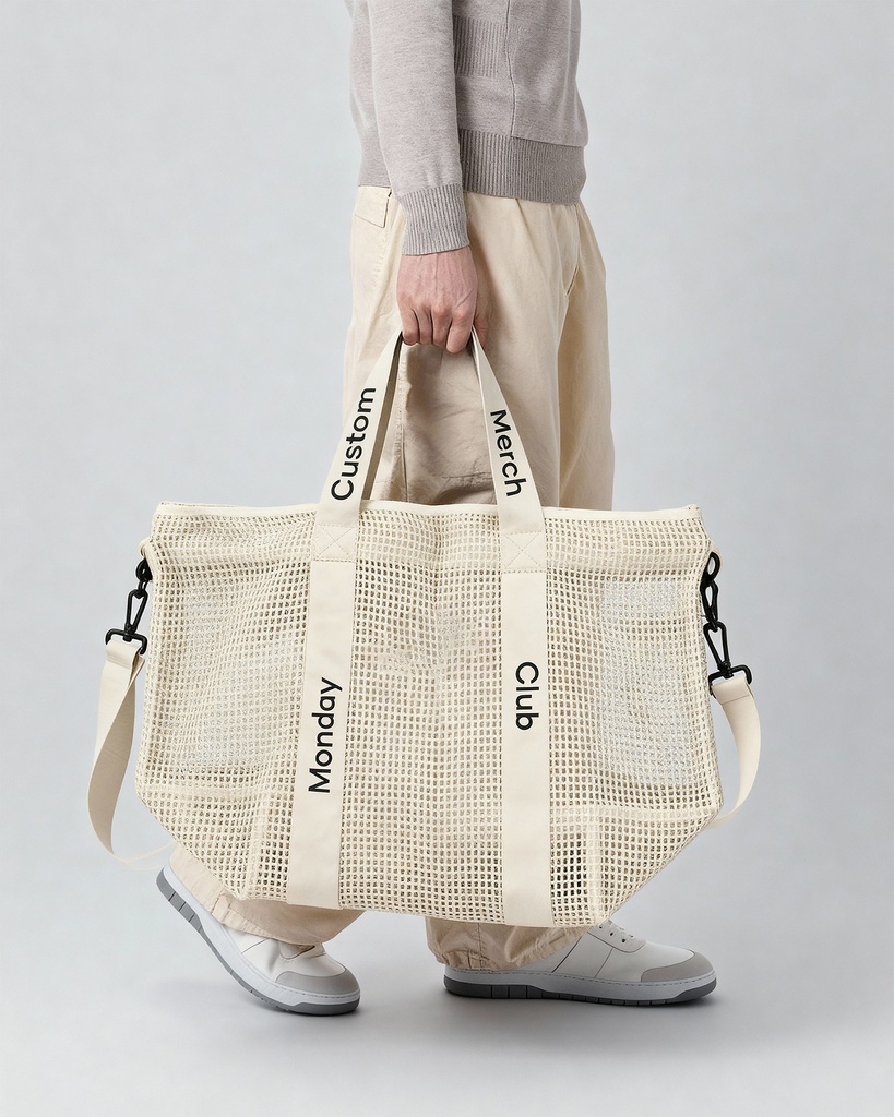 Mesh Shopper Tote