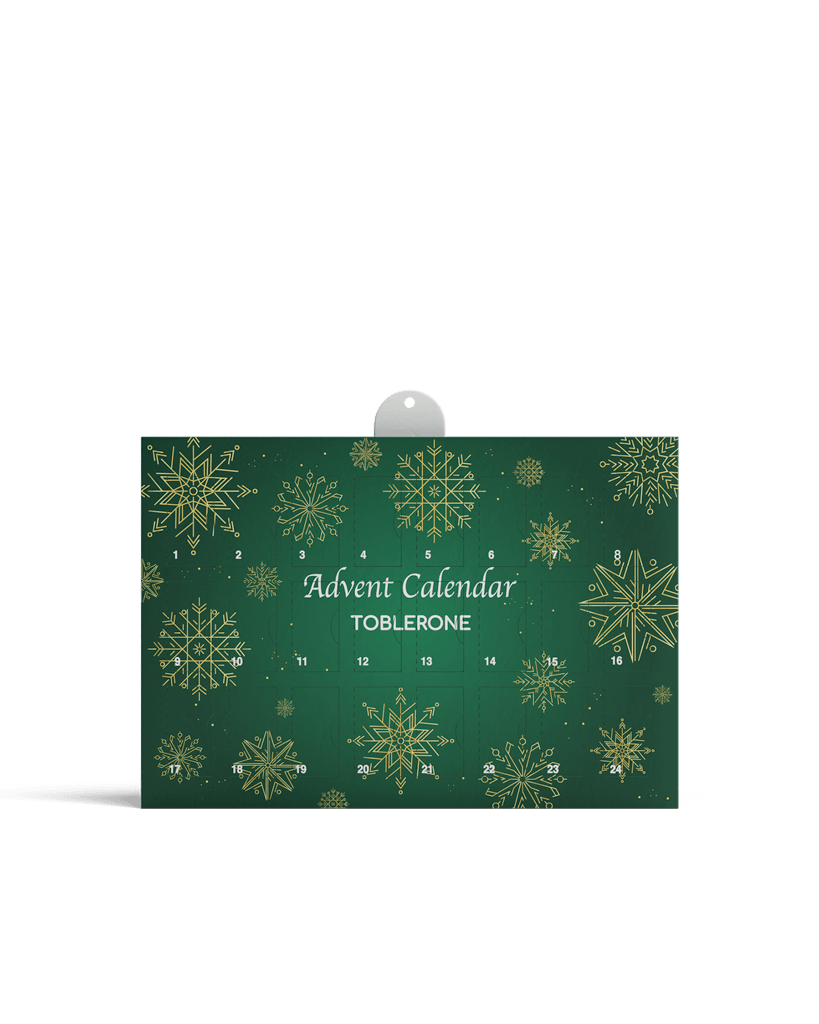 Calendrier de l'Avent Premium avec mix de Toblerone