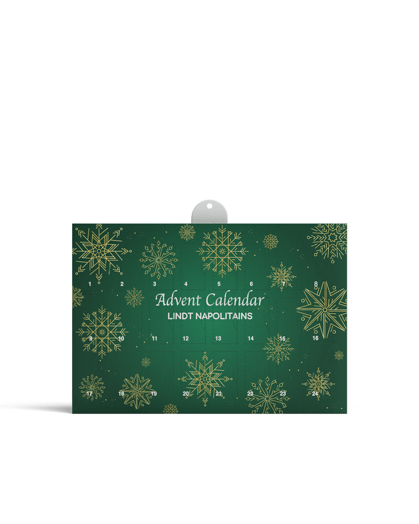 Calendrier de l'Avent Premium avec Lindt Napolitains