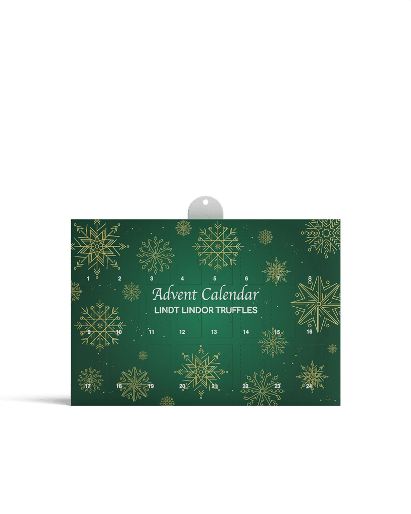 Calendrier de l'Avent Premium avec les truffes Lindor de Lindt