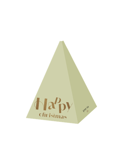 Happy Christmas Tea Pyramide