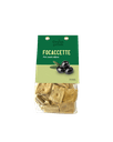 Focaccia con olive nere