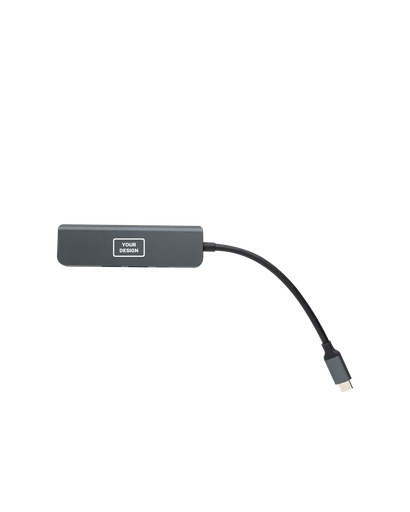 Hub in alluminio con ingresso HDMI