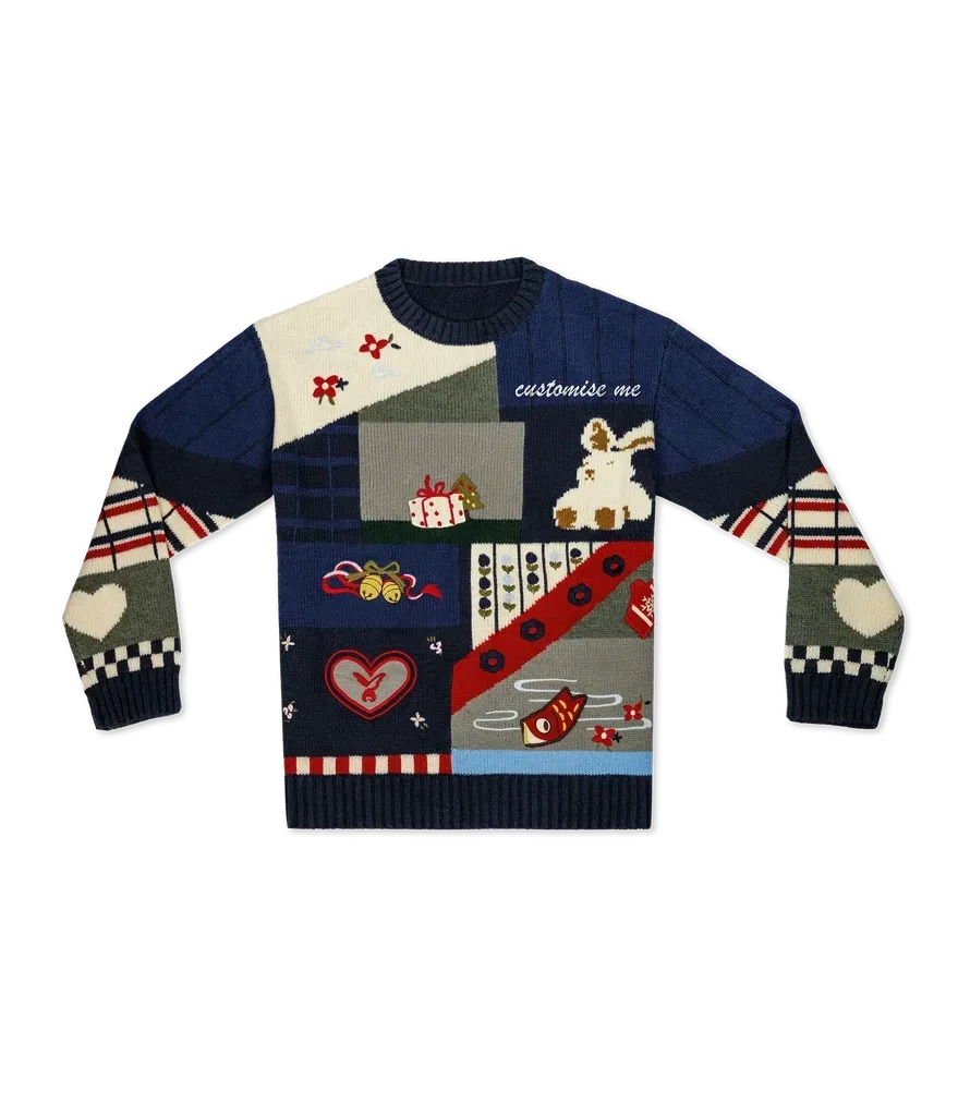 Pull de Noël haut de gamme sur mesure