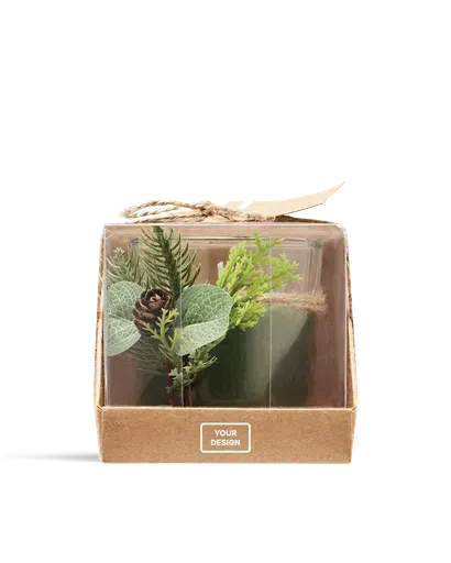 Portacandele natalizio