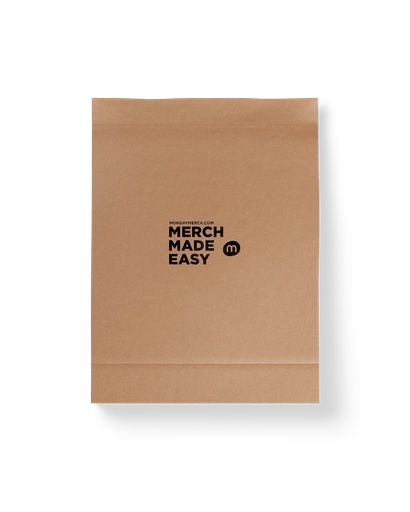 Stamped Kraft Mailer Bag