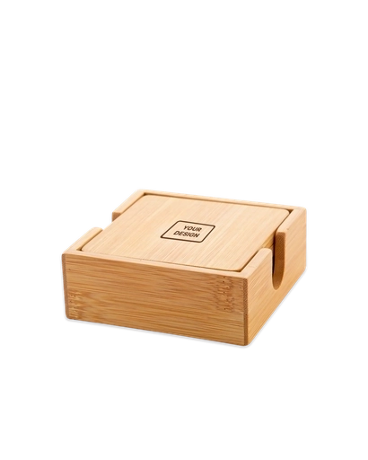 Bamboo Square Coasters