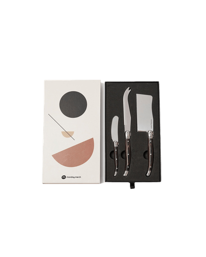 Set di coltelli da formaggio in acciaio inossidabile