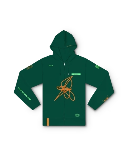 Bespoke Zip Hoodie