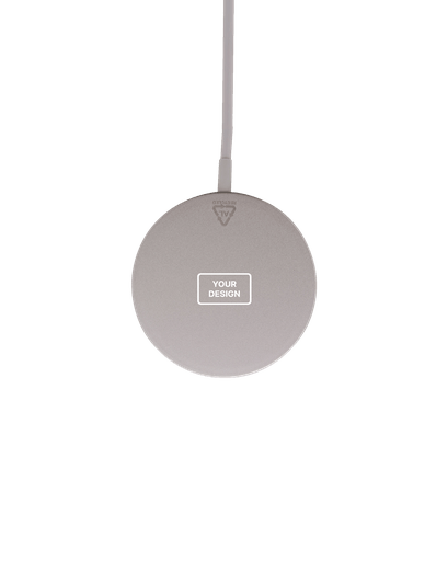 Cargador Inalámbrico de Aluminio