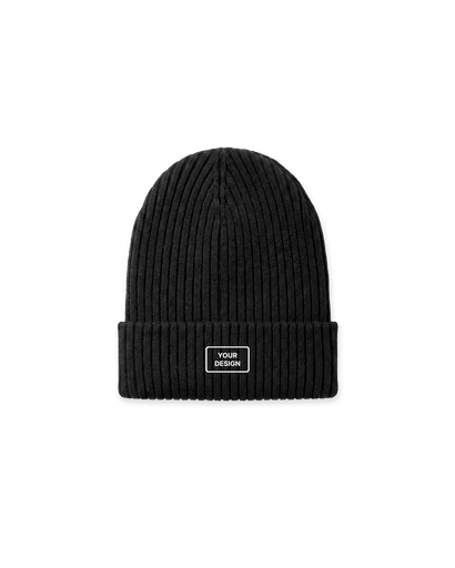 Double Knitted Rib Beanie