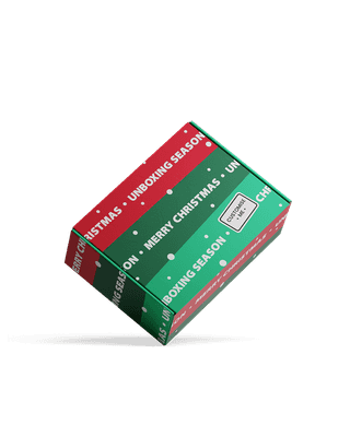 Single Sided Full Colour Box - Christmas