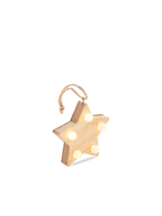 Christmas Star with Lights