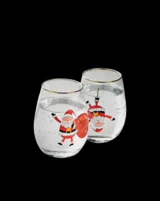 Christmas Glasses Set